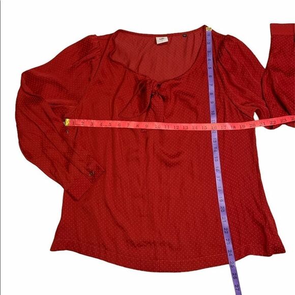 cabi Long Sleeve Knot Blouse - Picture 8 of 8